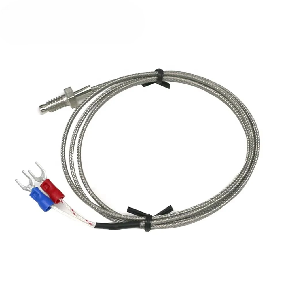Probe 1m 2m 3m 5m High Temp Temperature Extension Wire K Type Thermocouple