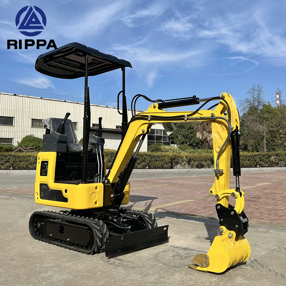 2026 ماركات Rippa Mini Excavator الشركة المصنعة لحفارة 1 طن للبيع #3