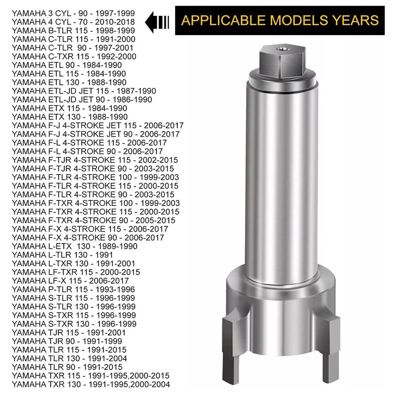Suitable For Yamaha Outboard 101mm 60-130HP Gearcase Carrier Nut Removal & Install Tool 983-115