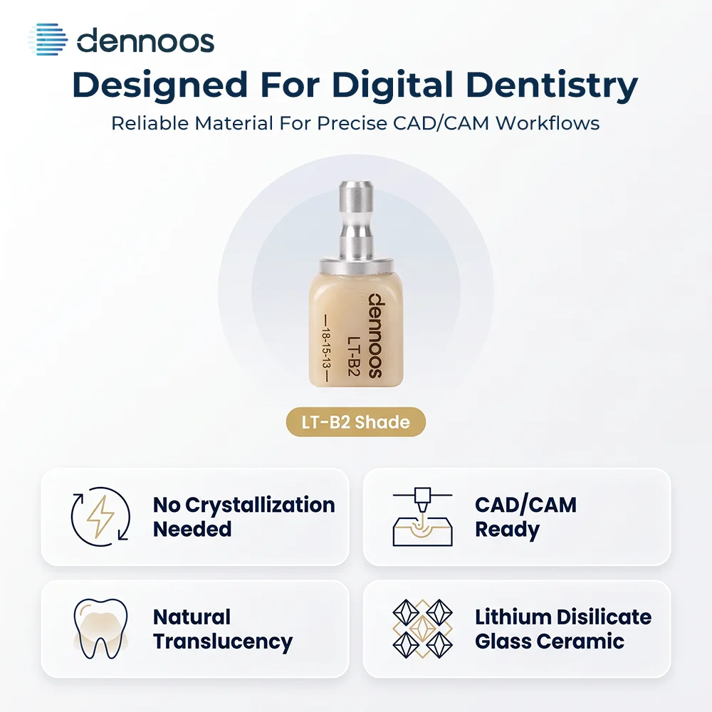 20PCS/4 Boxen Lithium-Disilikat Blöcke Ohne Sintern Dental Materialien Sofortige Restaurierung Glas Keramik für Großhandel – Detail 5