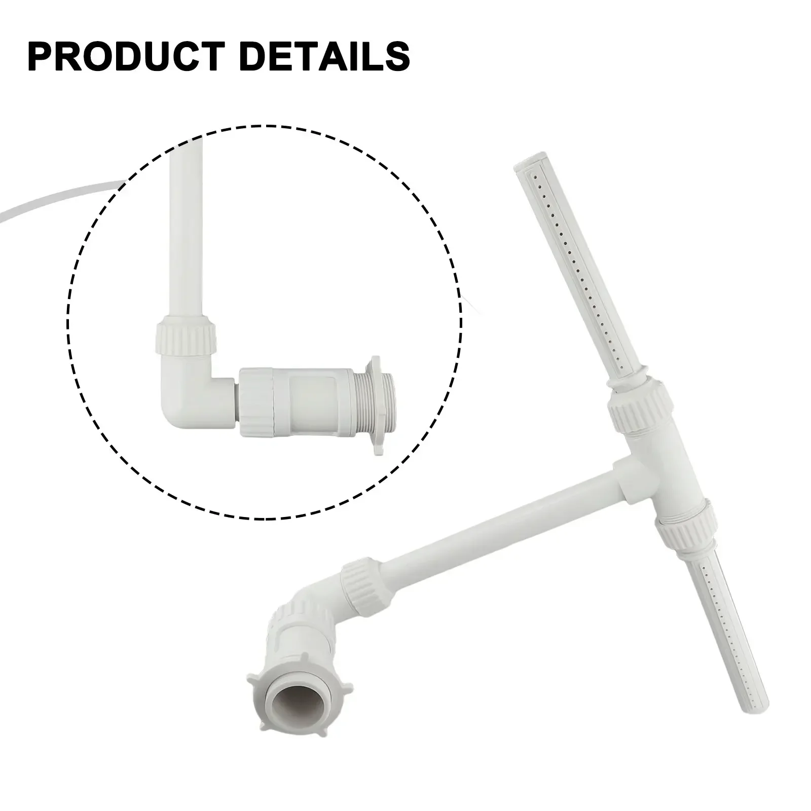 Sprinkler Sprayer About 40.5*39.5*18.5*4.6 Cm Easy Installation Suitable For Inground Pools Efficient And Convenient