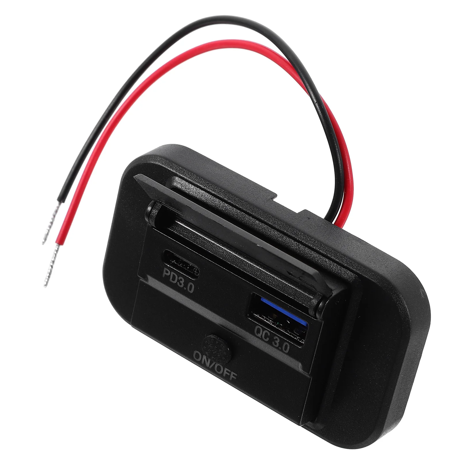 

Dual Port Car Phone Fast 12-24V USB Outlet Nylon Copper Durable Scratch Resistant for Motor Rv Vehicle