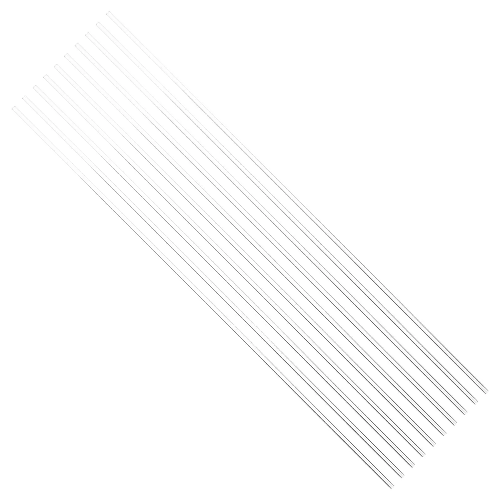 

10 шт., прозрачные акриловые колья для растений, прозрачные садовые аксессуары, прочная опора для виноградной лозы, простая установка, колья для растений