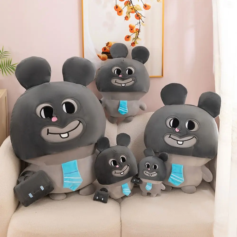 

Детские игрушки, большая мышь, крыса, плюшевая игрушка, обнимающая цветы, серая мягкая кукла-мышь, кавайное милое животное, плюшевая подушка, домашний декор