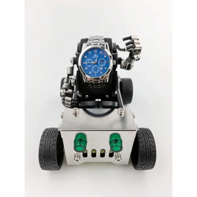 Unique Car Robot Punk Industrial Wind Mechanical Watch Bracket Desk Shelf Elevator Enthusiast Design