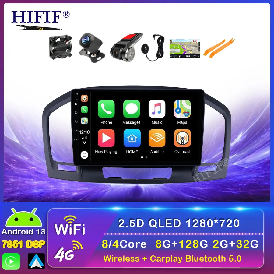 

Android 13 For Opel Insignia 2009 -2013 Car Radio Multimedia Video Player Navigation Stereo Head Unit GPS Accessoies Auto 2din