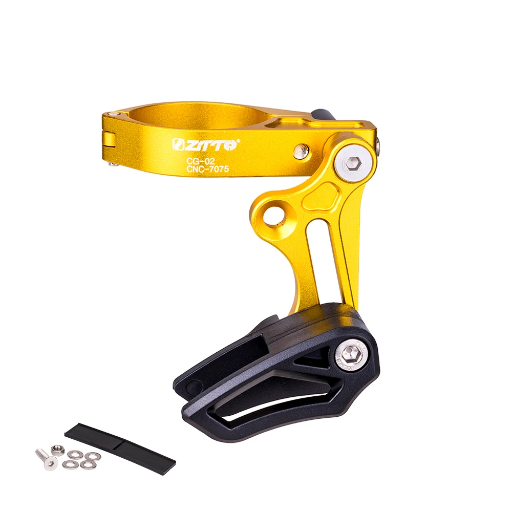 ZTTO CG02 MTB Fahrrad Kettenführung Drop Catcher 31,8 34,9 Klemmhalterung Einstellbar Für Mountain Gravel Bike Single Disc 1X System