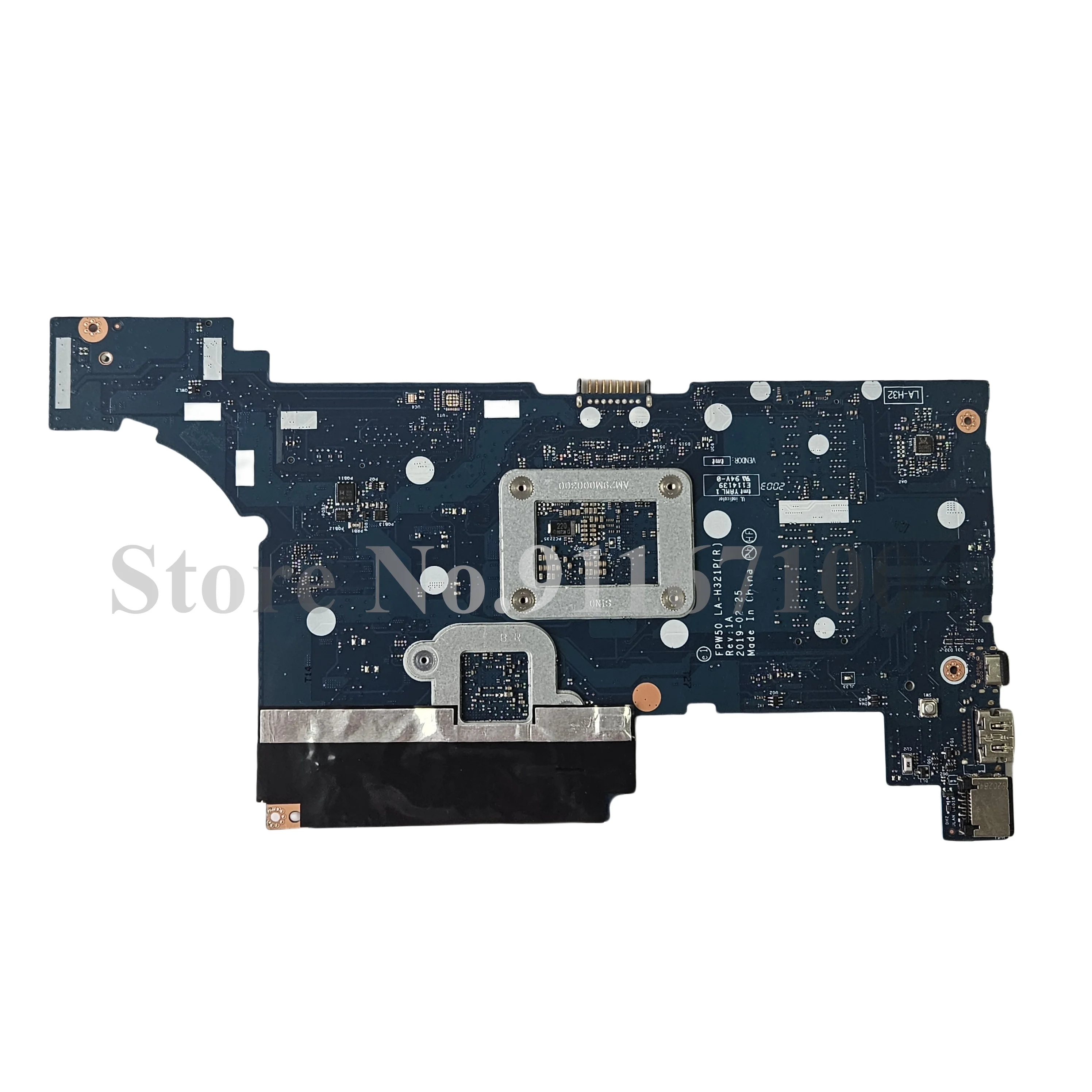 FPW50 LA-H321P For HP 15-DW 15S-DU 15S-DR Laptop Motherboard With i3-7020U CPU MX110 2GB GPU L51990-601 L51990-001 Mainboard