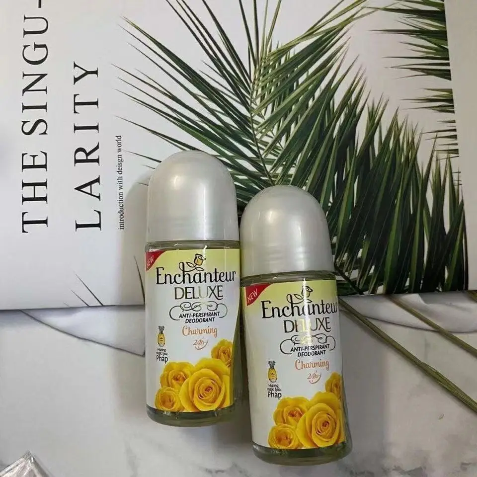 Enchanteur Ai Shi Perfumed Roll on Antiperspirant Deodorant 50ml Made in Vietnam 48H Odor Sweat Control Quick Dry Non Sticky