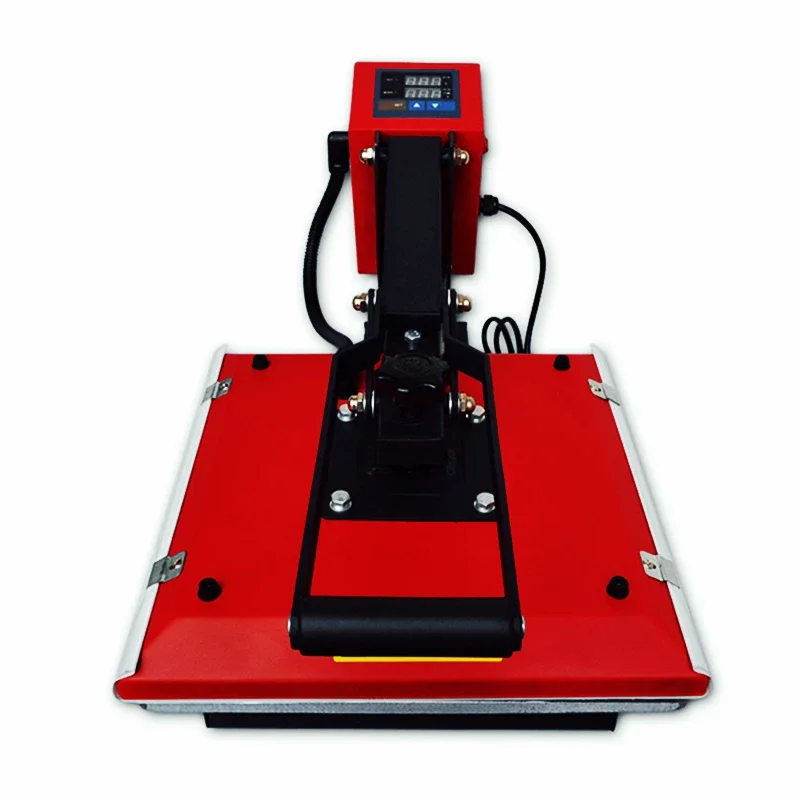 38x38CM 1800W Heat Transfer Press Printing Machine Muntifunctional Printer Hot Stamping Device for T-Shirt Logo Leather Pad Foil