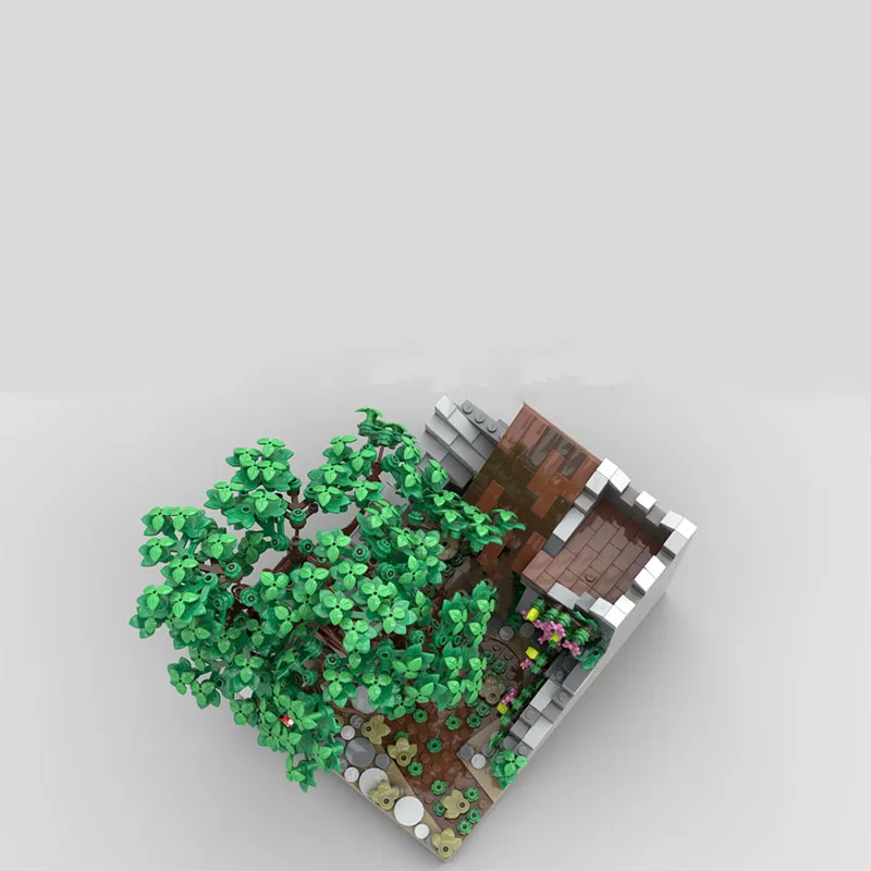 1087 PCS Star Battle RangerHideout MOC Aanpasbare Modulaire Bouwblokken Simpel Model Kinderen Creatief Ontwerp DIY Montage Speelgoed Cadeau