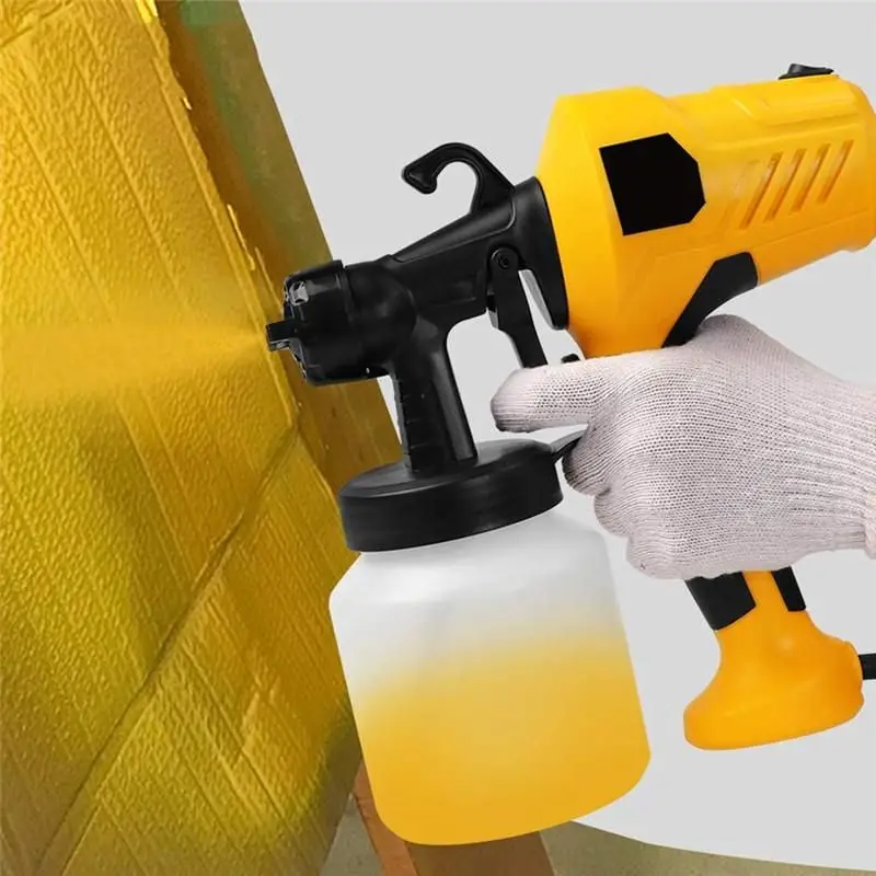 

High Voltage Electric Paint Spray Tool Cordless Electric Spray Gun High Power Paint Sprayer for Painting Ceiling Walls FenceDoor