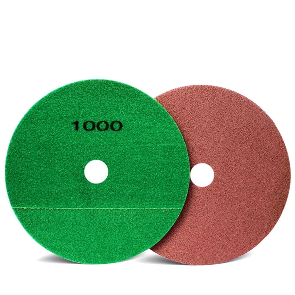 ST50 Magic Sponge Floor Polishing Pad 10 Inch Nylon Fiber Stone Sponge Polishing Pads D250mm Self Adhesive Sanding Disc 10PCS