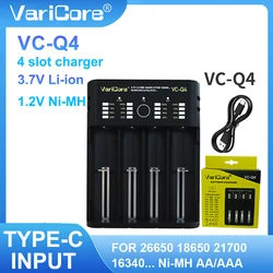 Liitokala  Lii-M4 Lii-500  Lii-202 1.2V 3.7V 18650 18350 18500 21700 26650 21700B AA NiMH Rechargeable Lithium-Battery Charger