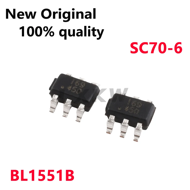 20~100PCS New Original BL1551B SC70-6 Single pole double throw analog switch chip In Stock