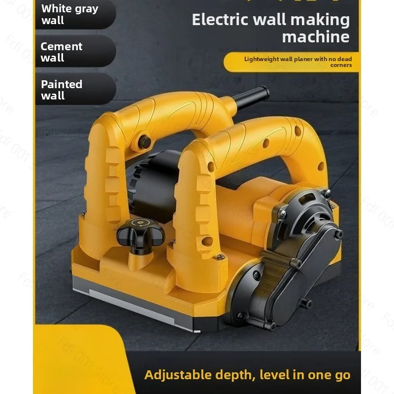 Wall Planer Wall Shovel Machine No Dead Ends No Dust Grinding Wall Shovel Artifact Coarse Planer Concrete Renovation Putty