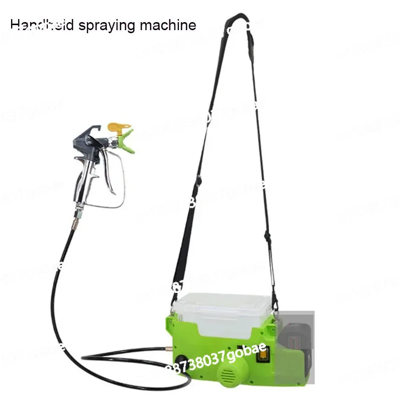 High-power  Lithium Battery Backpack Spraying Gun Wall Repair, Suitable Paint ,Latex Paint Handheld Spraying Machine