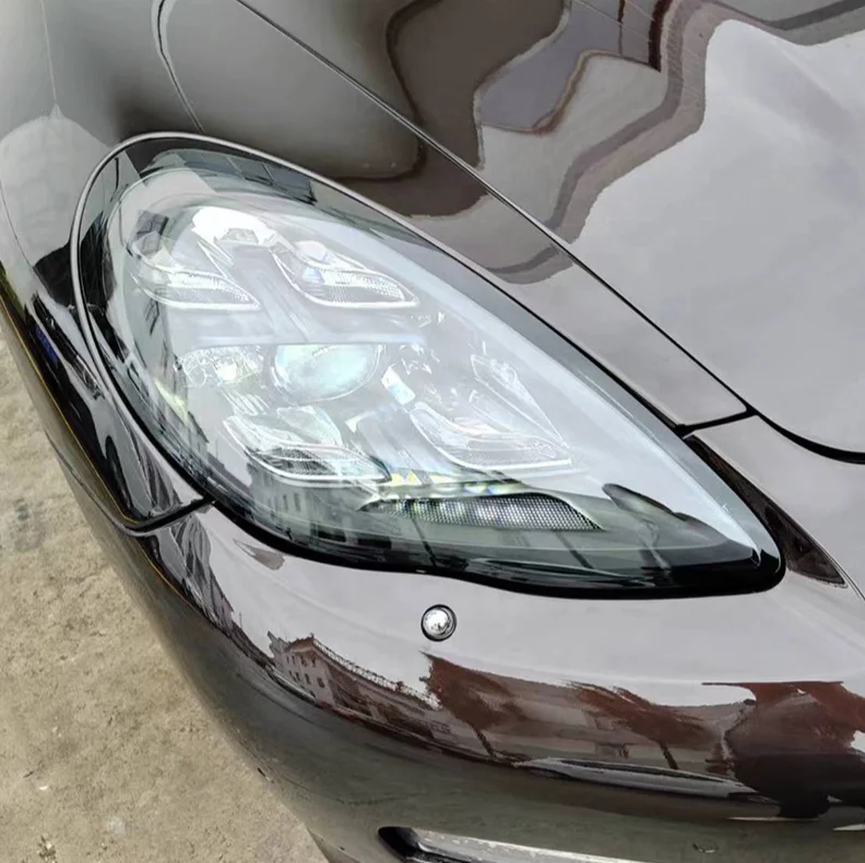 For Porsche Panamera 2010-2013 Model Upgrade LED Headlights Car Front Lamp the New Style Matrix Turning Signal Light Plug Play