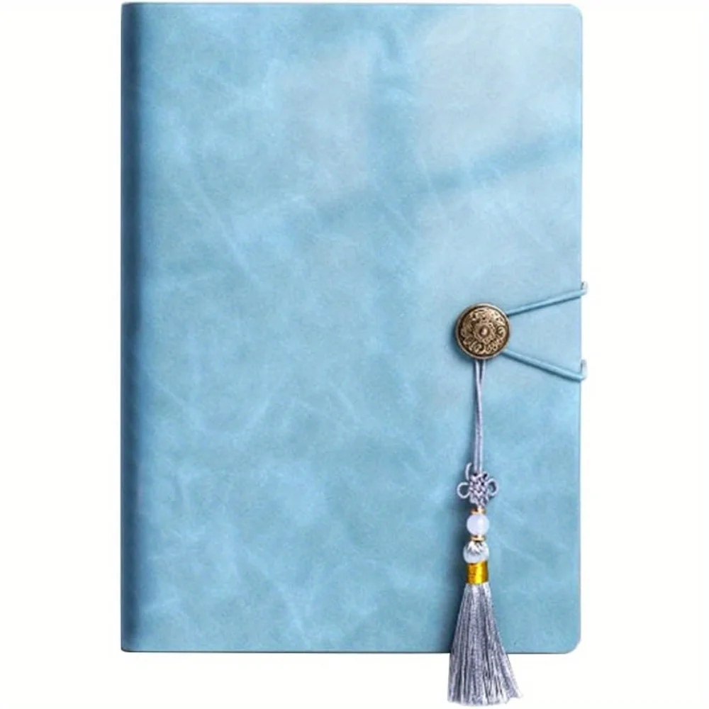 PU Leather Photo Album Self Adhesive Pages, 60 Pages For Multiple Photo Sizes(4×6, 3×5)-Removable Tassel Charm Family Photo Book