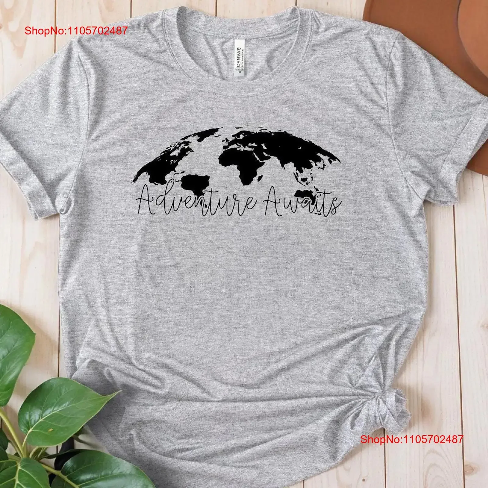 Adventure Awaits T Shirt Camping Wanderlust Explore More Nature Lover Travel Road Trip Hiking vintage Washed designer clothes