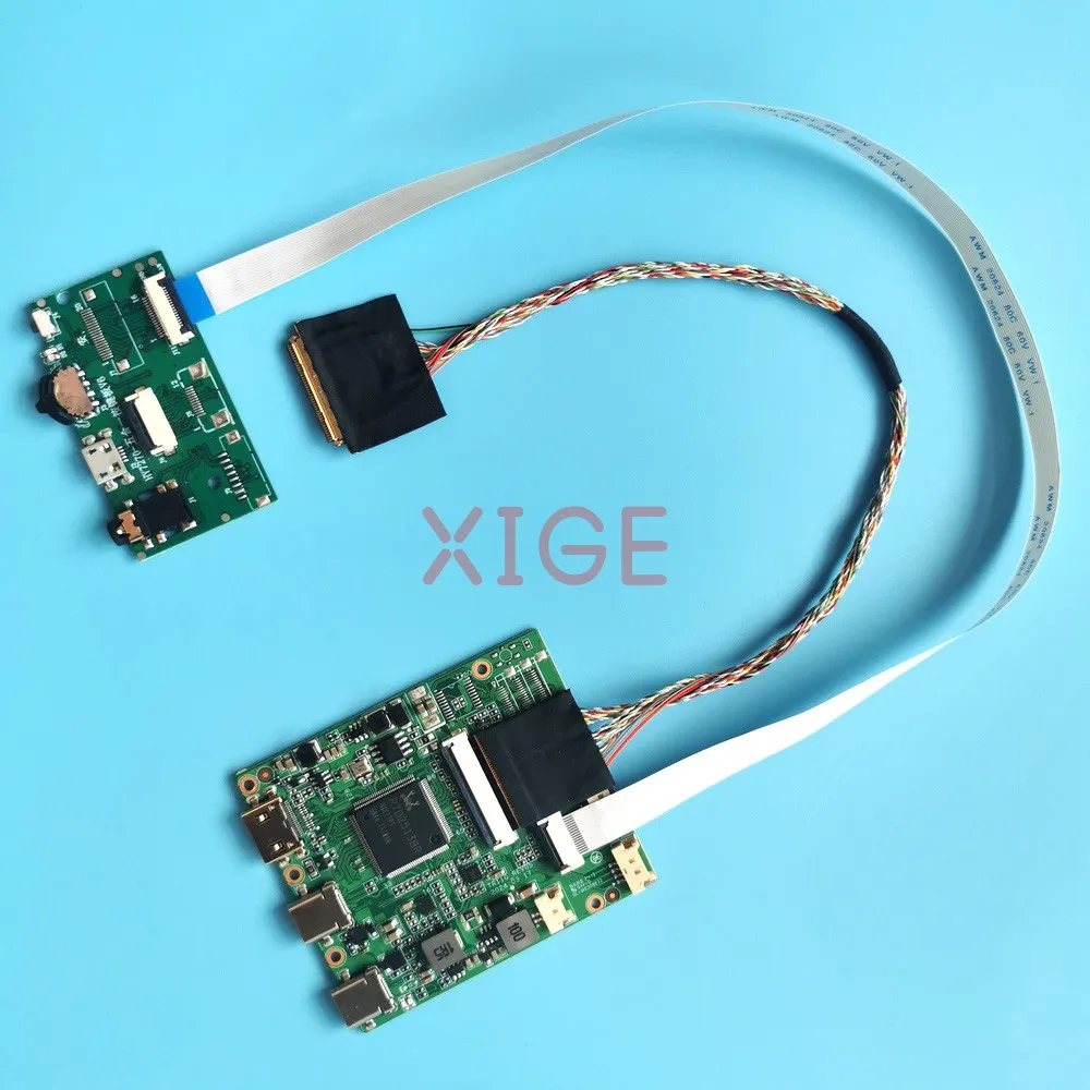 

For LTN116AT04-L01 LTN116AT06-402 Controller Driver Board 1366x768 11.6" Mini-HDMI USB-C Laptop Matrix LVDS 40Pin TYPE-C DIY Kit