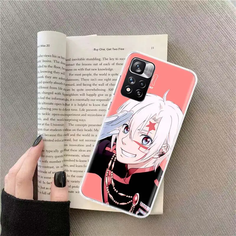 D Gray Man Anime Allen Walker Phone Case For Xiaomi Redmi Note 13 Pro Plus 5G Capa 12 12C 9 9T 9C 10 10C 8 7 6 10A 9A K70 K60 Pr