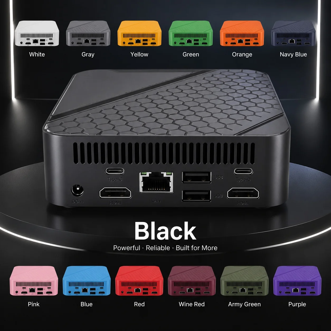 2026 Stable Core N150 MINI PC Windows 11 Smooth Touch Pocket Sized Workstation RAM 1TB SSD WIFI 6 BT5.2 4K HD Mini Gaming Office