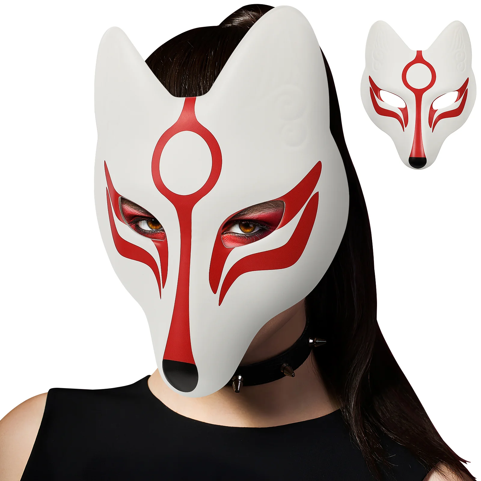 Carnival Costume Accessory Fox Cosplay Mask Cool Party Masquerade for Adults Halloween Simple