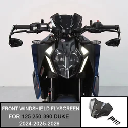 For 390 Duke 250 Duke 250 Duke 125 390 Duke 2024-2026 Motorcycle Windshield Flyscreen Front Wind Deflector Shield Screen Airflow