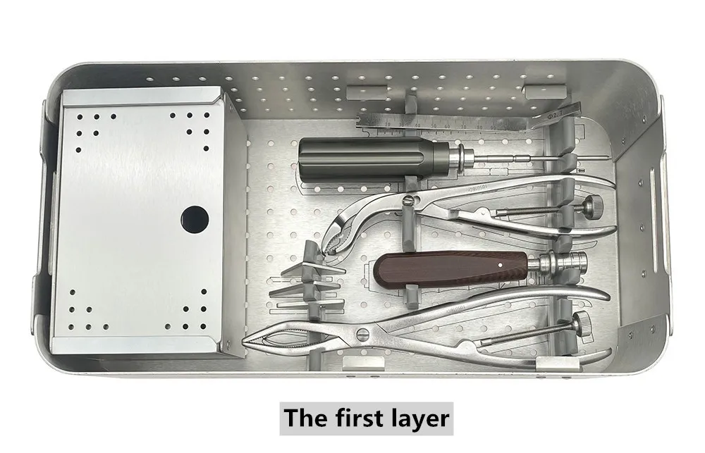 Bone 2.7mm Pediatric Osteotomy Locking Plate Basic Orthopedic Surgical Instrument Set