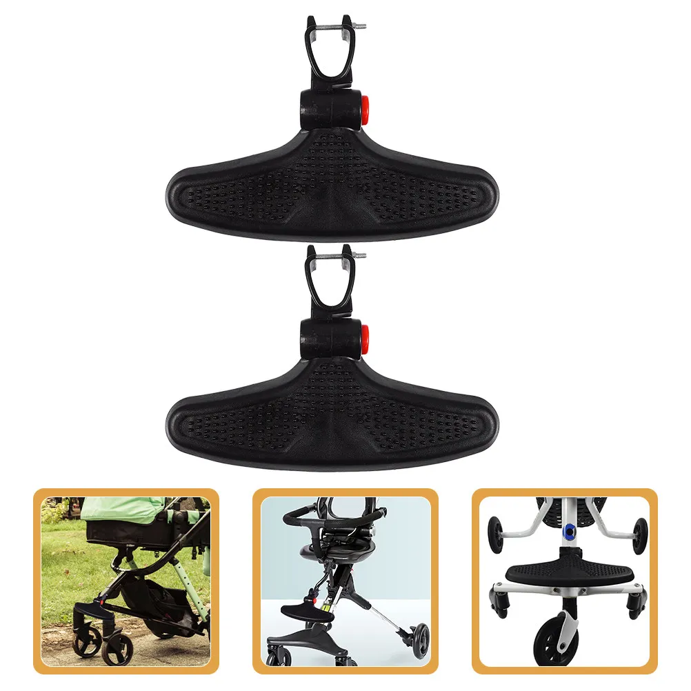 

2Pcs Stroller Pedal Accessories Replacement for Baby Pushchair Durable Easy Stroller Replacement Pedal Install Child