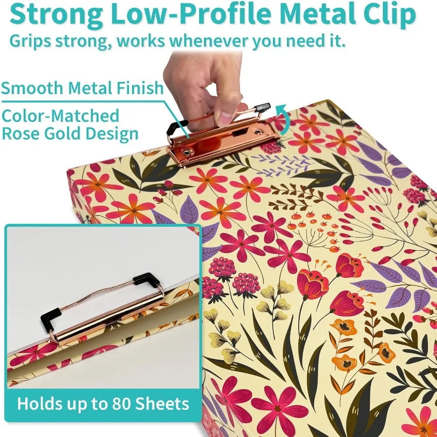 3リングバインダー 1冊 レターサイズ バインダーオーガナイザー 5タブ仕切り 2つの内ポケット ロープロファイルクリップカバー ラベルステッカー 175枚