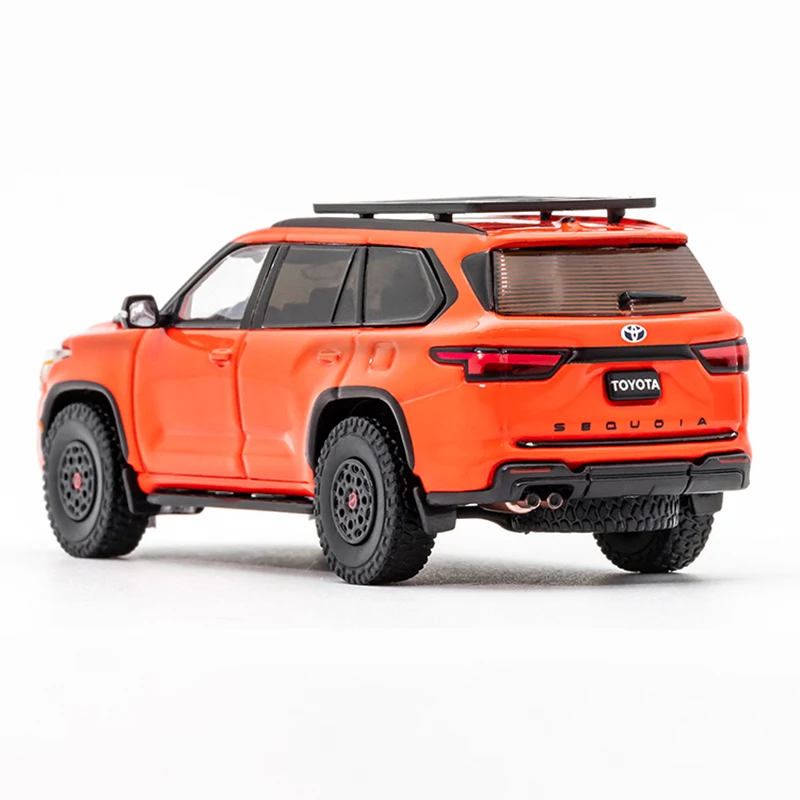 GCD 1:64 Scale Diecast Alloy Toyota Sequoia XK80 TRD Pro Toys Cars Model Classics Nostalgia Adult Gifts Souvenir Static Display