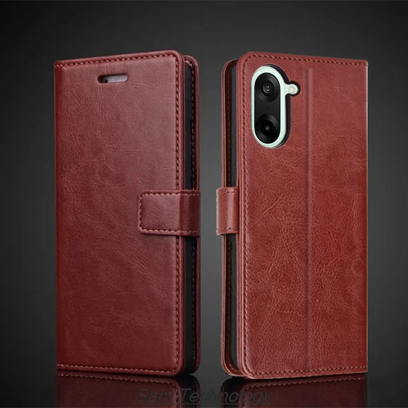 

Card Holder Cover Case for Oneplus Nord CE 5 / 1+Nord CE5 Pu Leather Flip Cover Retro Wallet Phone Case Business Fundas Coque