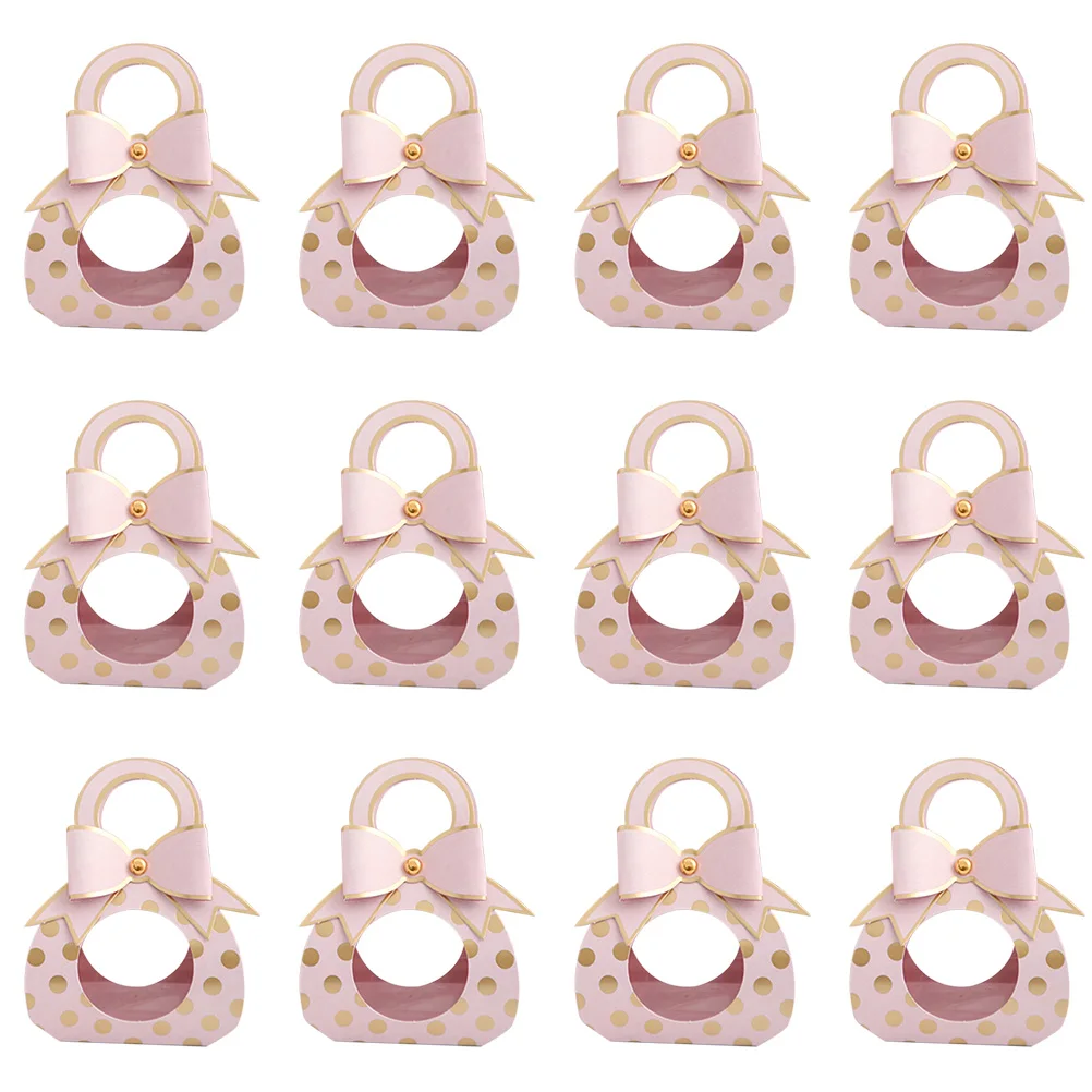 

50pcs Pink Candy Boxes 6 5cmx3 5cmx13cm Wedding Gift Packaging Small Treat Containers for Parties Banquets Birthday