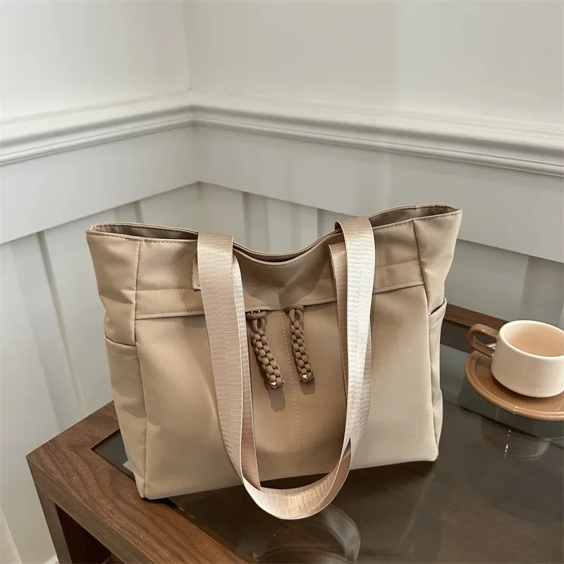 Large Capacity Tote Bag Crescent Underarm Shoulder Bag