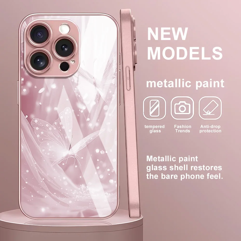 Marble Glass Case For Samsung A16 A26 A33 A34 A35 A36 A53 A54 A55 5G A56 A25 A17 S26 S25 Ultra S24 S23 S22 Plus S21 S20 FE Cover