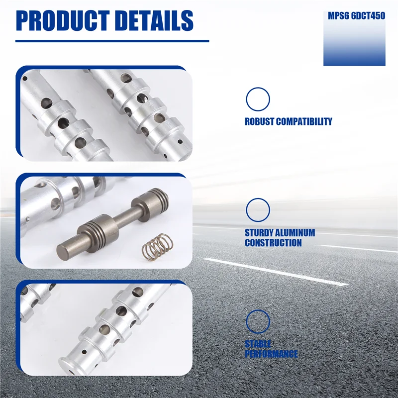 Ведущий-MPS6 6DCT450 Плунжеры корпуса клапана автоматической коробки передач, пригодные для Ford Focus Volvo S40 S60 Dodge