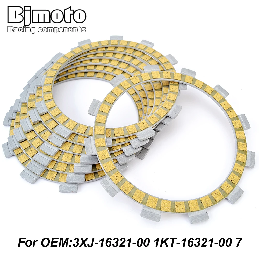 

Motorcycle Clutch Friction Plates For Yamaha WR250R RX/RY/XX/XY YZ125 B/D TDR250 TDR240 TTR250 M/N/P TY250Z TYZ250 RTZR250