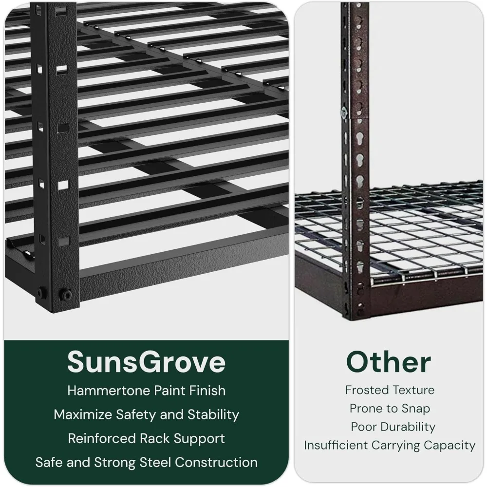 4x8 Garage Storage Overhead Rack Organization, Adjustable Ceiling Mounted Storage Racks, 750LBS Weight Capacity, 22"-40" Ceilin