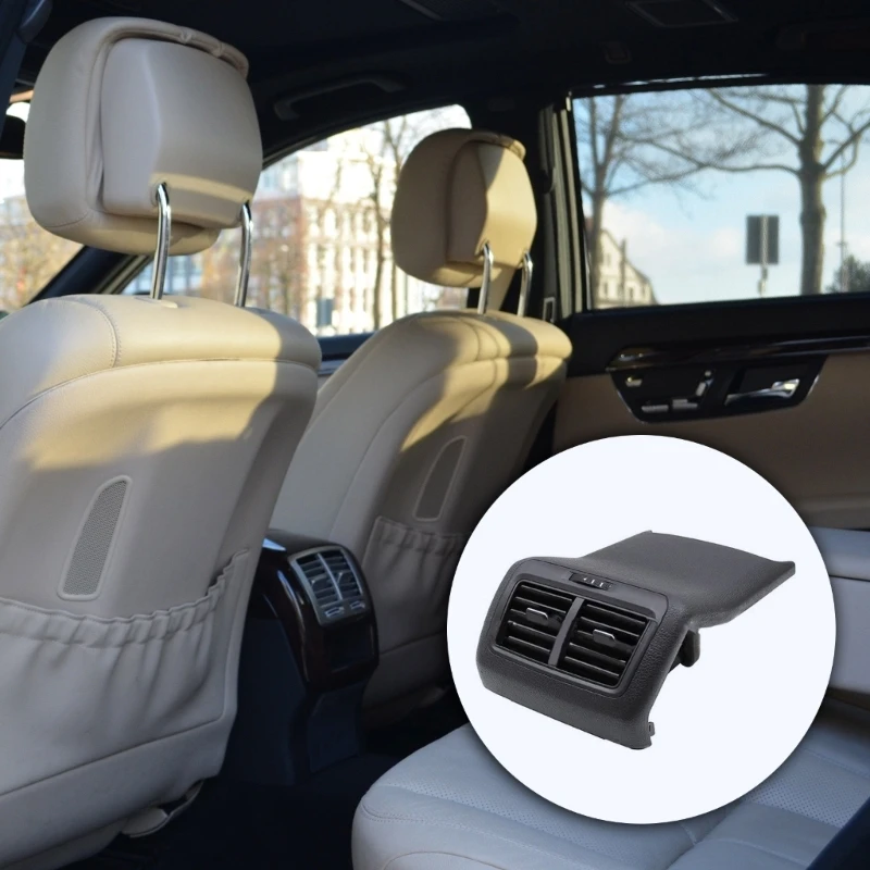 Adjustable Car Rear Seats Outlet Rear Armrest Vent Cover Plate Improve Backseat Air Circulation and Air Control for Golf 7 MK7