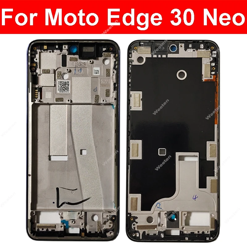 

LCD Front Frame Middle Frame For Motorola MOTO Edge 30 Neo XT2245-1 Middle Frame Cover LCD Bezel Panel Flex Cable Parts