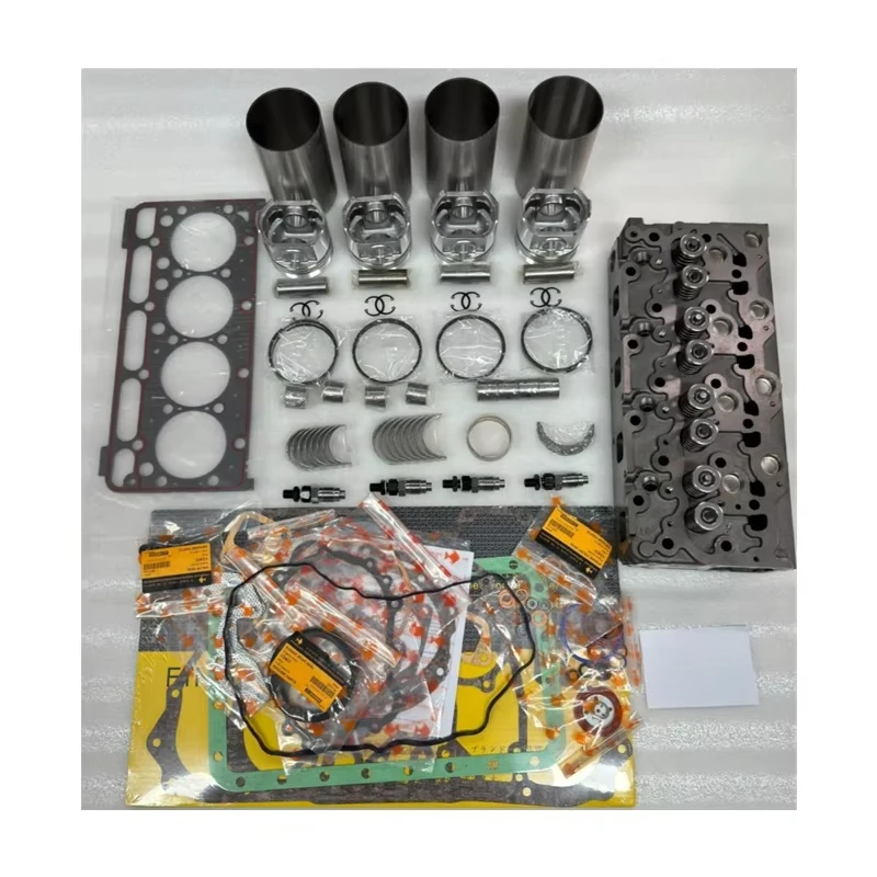

V2203 Engine Rebuild Kit Cylinder Head Piston Liner and Overhaul Gasket
