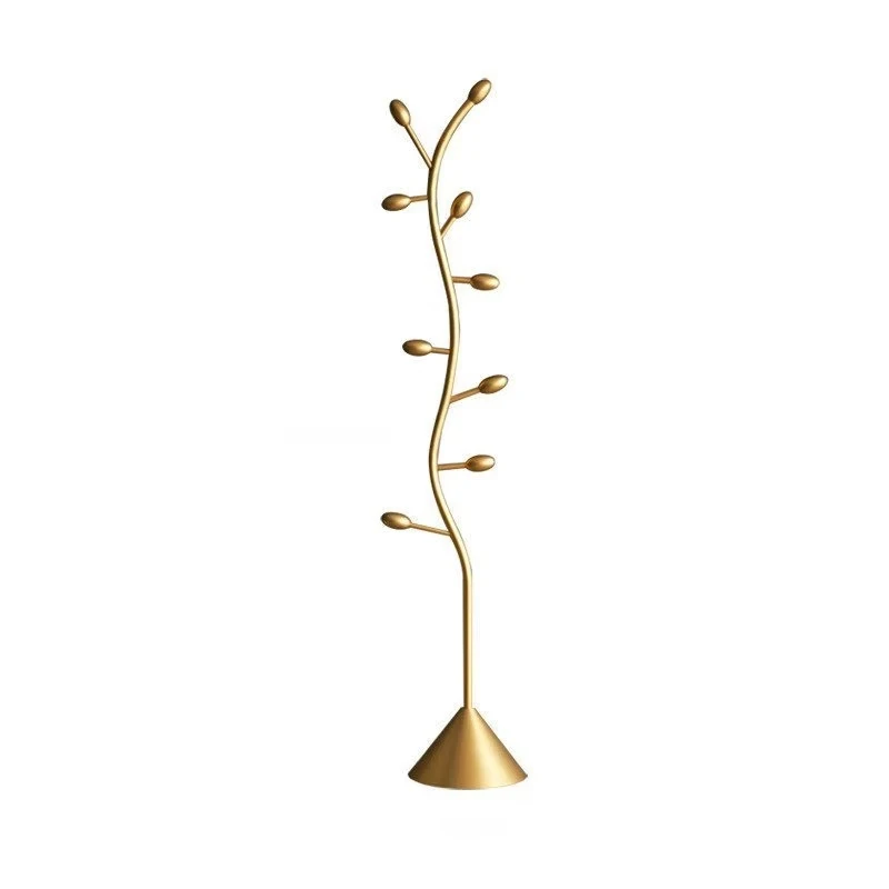 Modern Design of Multi-layer Clothes Storage Rack with Metal Tree-shaped Floor-to-Floor Hanger