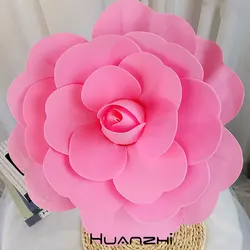 Large Exaggeration Personality Elegant  Foam Flower Brooch for Women Elegant Corsage Y2K Collar Pins Jewelry Wedding Brooch