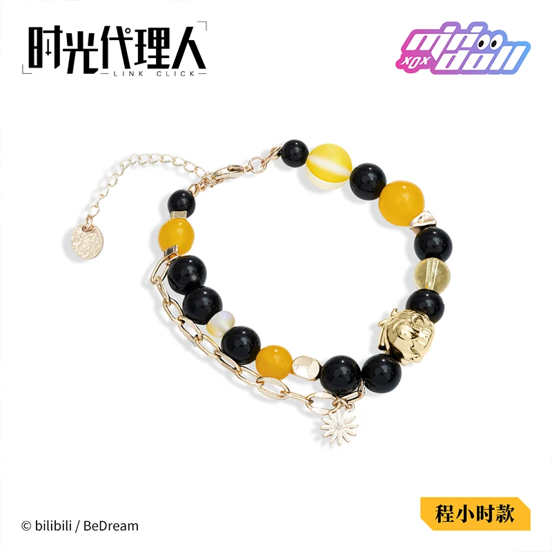 New Arrive Bilibili Official Genuine MiniDoll LINK CLICK Lu Guang/Cheng Xiaoshi/Qiao Ling Yi Ke Shi Guang Series Bracelet