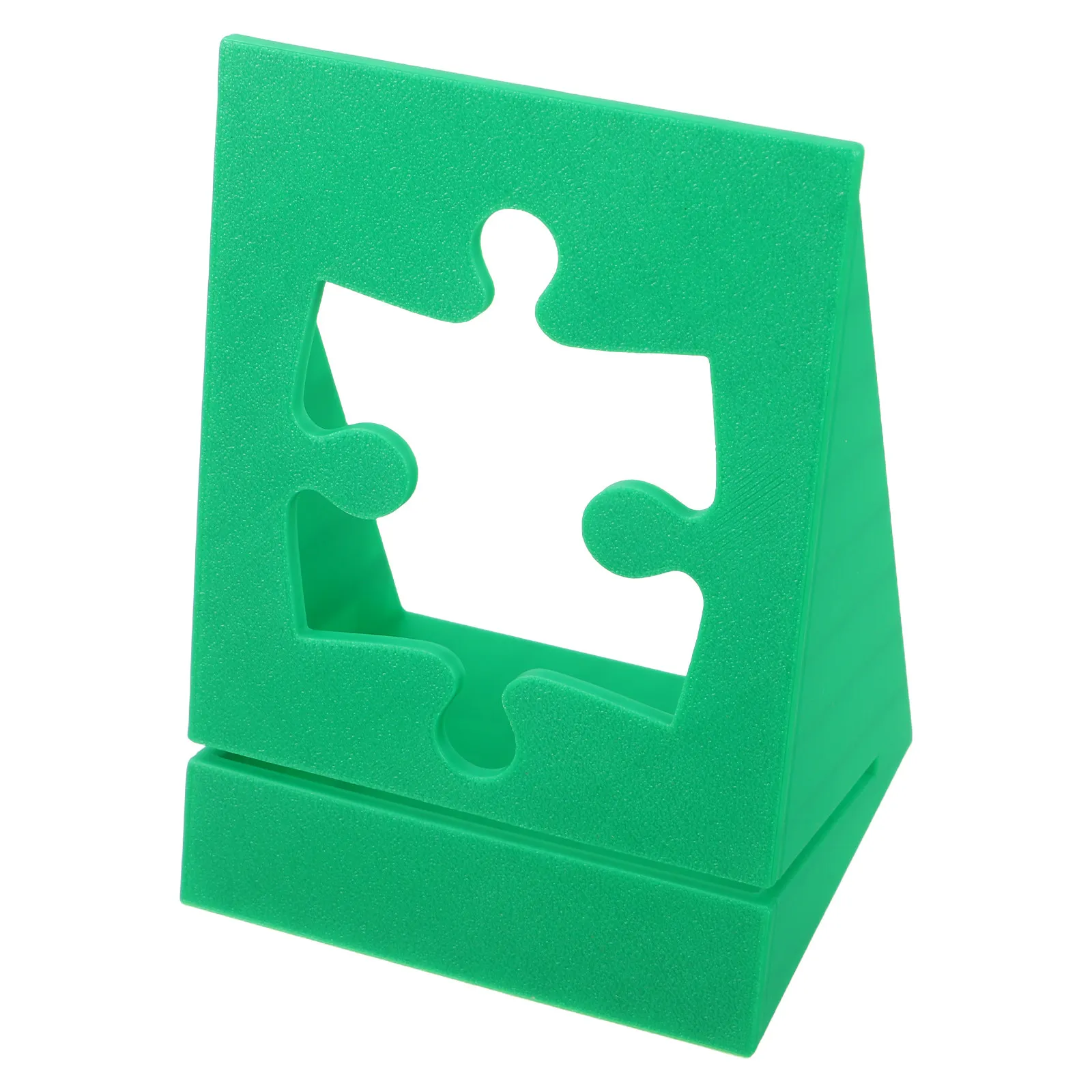 

Puzzle Lid Holder Stand - Green Stylish Puzzle Rack for Home Or Travel Use Compatible with Small and Large Jigsaw Boxes