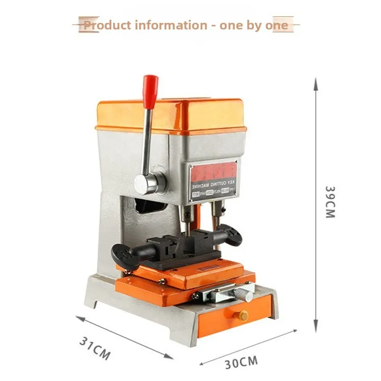 Vertical Key Duplicating Machine 368 Key Copy Cutting Machine For Car Key Making