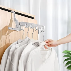 Trous de séchage pliables T1 pour vêtements, vêtements portables de voyage, séchage intérieur, conflicClothes Hook, conflicHole T1, 5 trous