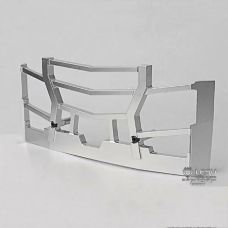 LESU 1/14 Metal Front Bumper For DIY Tamiyaya RC Tractor Truck 1851 Highline 3363 Model Toy Spare Parts TH14130
